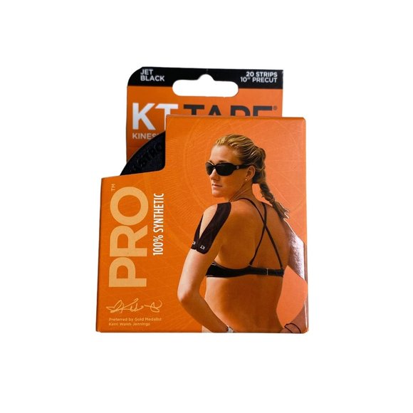 Accessories Kt Tape Elastic Kinesiology Sports Tape Black 2 Strips